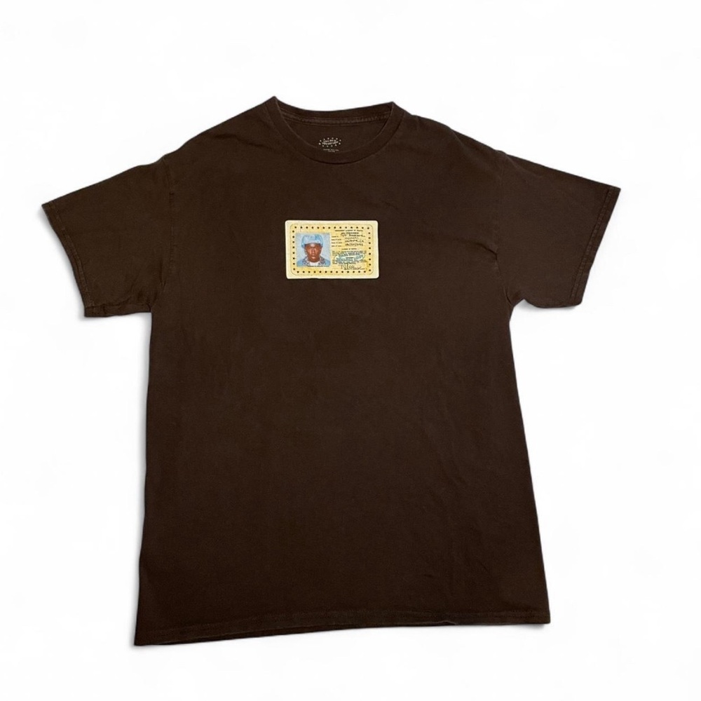 GOLFWANG - Tyler, The Creator CMIYGL Tour - Brown Printed T-Shirt